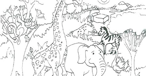 They are situated between a grassland and a forest. African Savanna Coloring Page at GetDrawings | Free download
