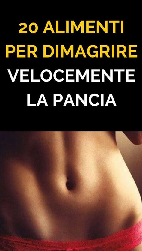 Aumentando il dispendio energetico complessivo rispetto all'introito calorico della dieta, cercando soprattutto di enfatizzare il consumo cellulare degli acidi grassi rispetto al creatin fosfato , ai glucidi e agli amminoacidi ramificati. 20 Alimenti per dimagrire velocemente la Pancia. Quali ...