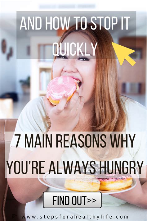 Now, we've all seen that pill you can take. 7 Main Reasons Why You're Always Hungry 🍟🍕🍩 | How to stop ...
