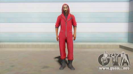 The professor has a task for his recruits. Money Heist X Free Fire Male para GTA San Andreas