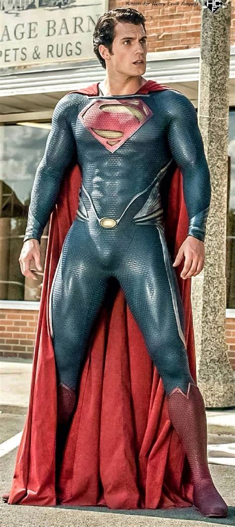 Henry cavill has tried on the new suit! Superman | Superman henry cavill, Superman man of steel ...