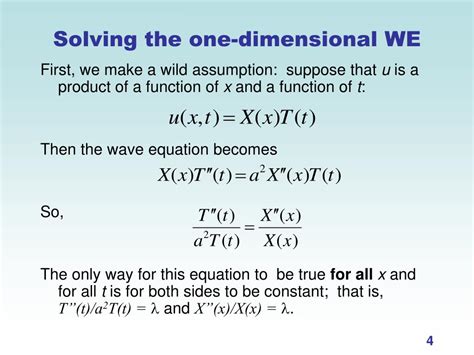 PPT - The Wave Equation PowerPoint Presentation, free download - ID:996413
