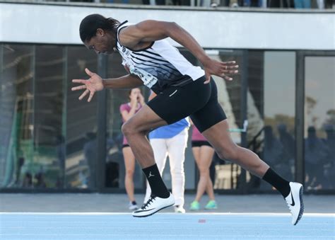 He was fifth at the 2016 summer olympics in the men's 100 me. Caster Semenya to do 1500m and 800m double at the world champs