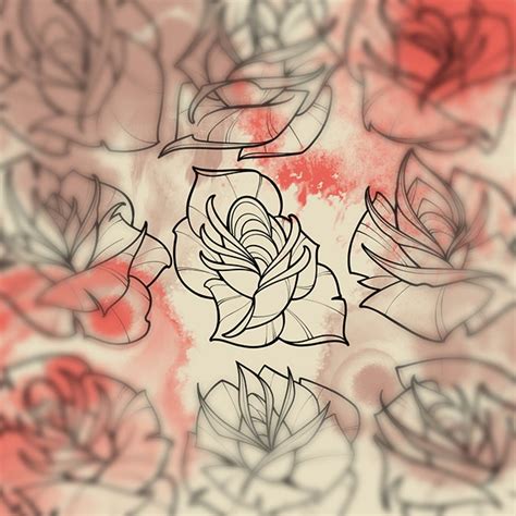 Get the app with 200+ brushes. Rose Garden Procreate Brush Set | Battle Damage