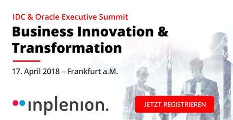 The standard applies to annual periods beginning on or after 1. IDC & Oracle Executive Summit 2018 | inplenion