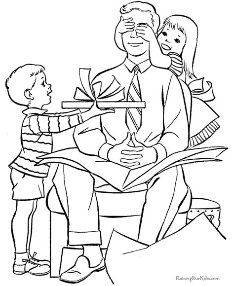 Kids love coloring our best dad trophies and more. Father's Day Coloring Page 001