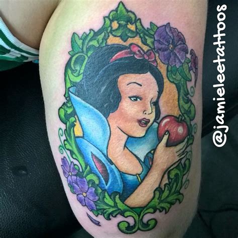 S m s any time. My Snow White tattoo done by Jamie-lee tattoos in Brisbane ...