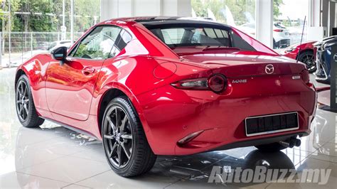 Available only in rf folding targa top form, the roadster sports a fair few updates, but for a fairly substantial premium. Mazda MX-5 RF debuts in Malaysia, manual gearbox, order ...