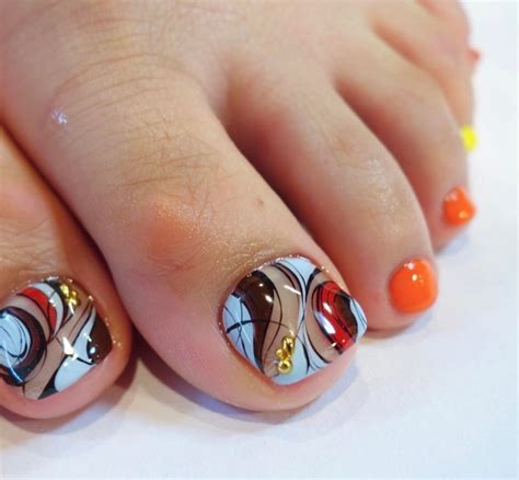 Guía real para la mujer actual. Figuras De Uñas Para Los Pies Bonitas - Modelos De Uñas ...