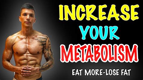 How do you know your metabolism is fast. 7 CRUCIAL things to INCREASE your METABOLISM (What i Do ...