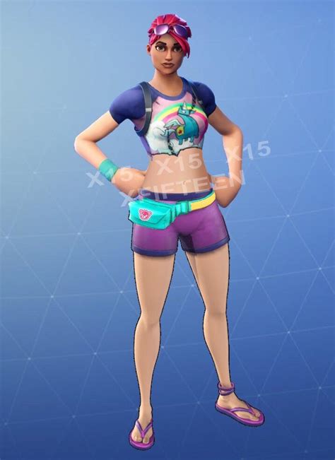 There have been a bunch of fortnite skins that have been released since battle royale was released and you can see them all here. Skin Concept: Summer Time Brite Bomber : FortNiteBR