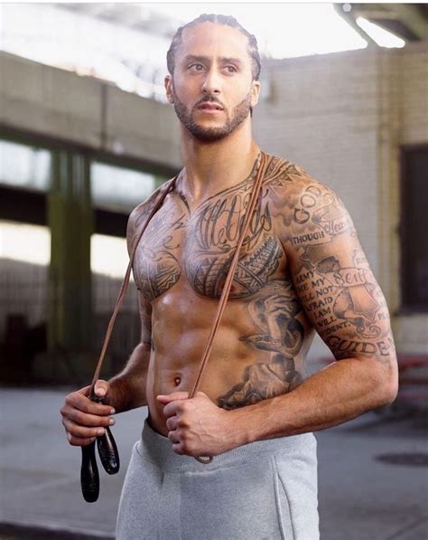 Beside the sporting activity kaepernick is also a huge fan of tattoo art, so let's take a look on his body art. Pin on kaep