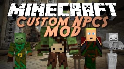 Includes quests, a dialog system and a ton of items and blocks. Mod - Custom Npc's (1.8)