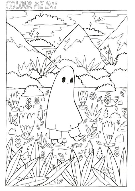 Great aesthetic coloring pages tumblr also printable journal tumblr. Pin on Ghost Stuffu