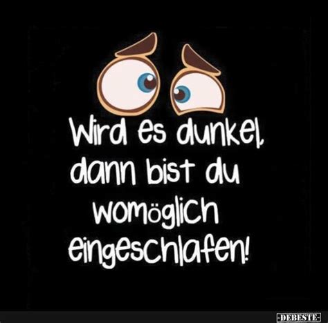 Künftig wird es wieder eine stunde früher dunkel. Wird es dunkel, dann bist du womöglich eingeschlafen ...