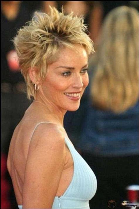 Sharon stone, fotografiert bei ihrem einkaufsbummel in vendôme, kam ungeschminkt heraus, der teint frisch und trotz jetlag verfügbar, und vor allem mit einem neuen friseur das passt ihm sehr gut. Die 23 neuesten Sharon Stone Kurze Frisuren | Kurz ...