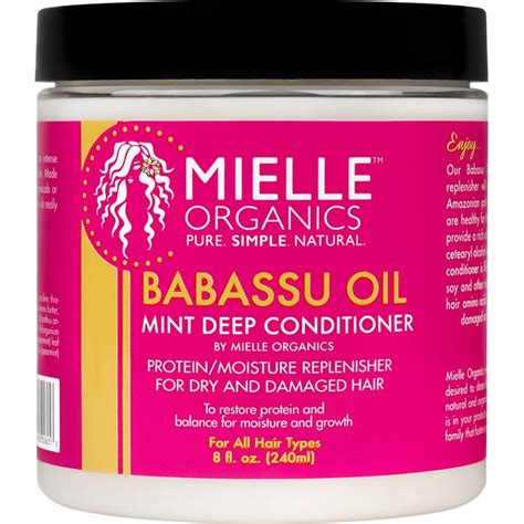 I tried the fenugreek seed deep conditioner treatment for the first time on low porosity, protein sensitive type 4. Mielle Organics Babassu Oil & Mint Deep Conditioner (8 oz ...