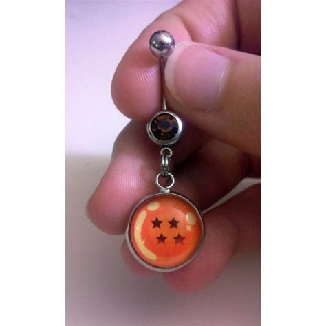 Each ring is masterfully crafted in. Dragon Ball Z 4-Star Ball Bellybutton Ring - Body Jewelry ...