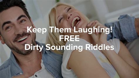 These best riddles with answers will force you to think creatively and outside of the box. Get 56 Dirty Sounding Riddles With Clean Answers - YouTube
