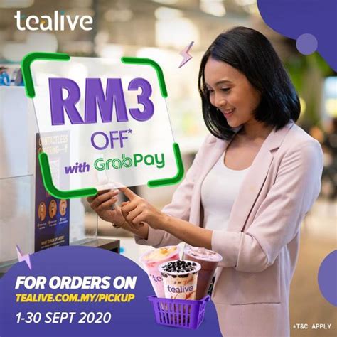 Choose from their variety of menu that covers almost everything so you don't have to leave your. Tealive Online Order RM3 OFF Promotion With GrabPay (1 ...