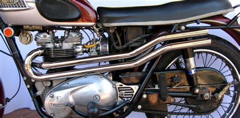 Hit the jump for more information on the triumph bonneville t100. Hi - Level Exhaust Pipe Set - 650 - Chrome - Ekins ...