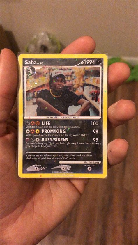 An amazing artist created the smallest pokemon cards in the world! Made myself a little Care For Me pokemon card : SabaPIVOT