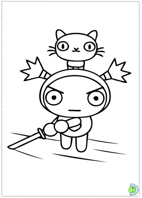12 free pages of your favorite character. Pucca Coloring page- DinoKids.org