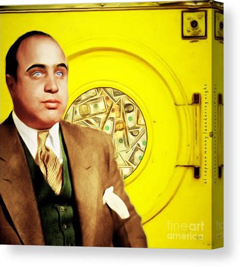 Maybe you would like to learn more about one of these? Al Capone Money Laundering Night 20200213 v2 square Canvas Print / Canvas Art by Wingsdomain Art ...