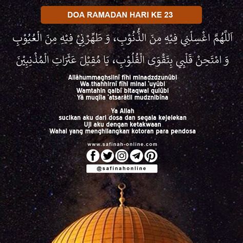 We did not find results for: Doa Ramadan Hari Ke-23 - Safinah Online