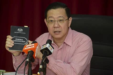 As the new penang chief minister, lim guan eng announced to waive all summonses issued by the penang municipal council and seberang perai municipal council involving hawker licences and parking offences issued before march 2008; Lim Guan Eng a classic example of a street fighter ...