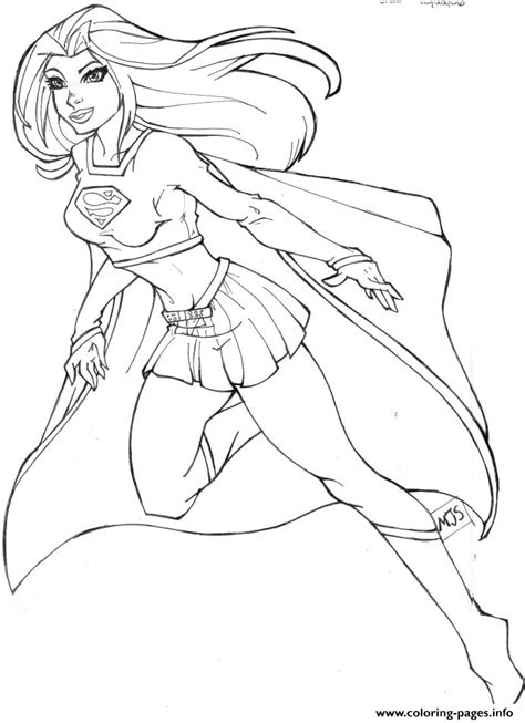 Check spelling or type a new query. Supergirl 2 Coloring Pages Printable