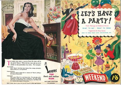 Dinner parties aren't just about the food. 1950s and 60s dinner parties - Google Search | 1950s party ...