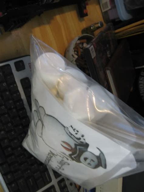 Our 3 month old daughter simone is wearing the costume. Stay Puft Marshmallow Bag - Ghostbusters Fans