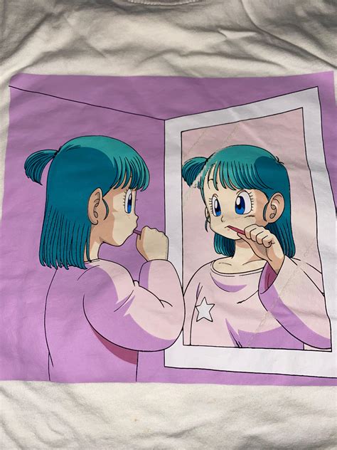 (M) Anime dbz bulma t shirt, Men's Fashion, Tops & Sets, Tshirts & Polo Shirts on Carousell