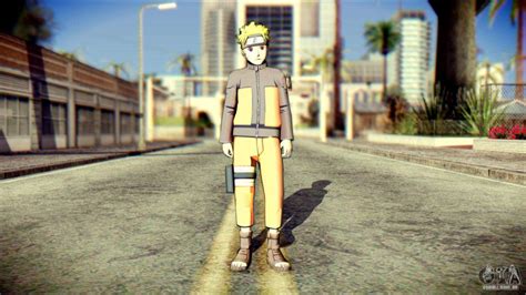 San andreas is a rockstar north developed gta iii era game, and so has references to storylines and characters from both grand theft auto iii and grand theft auto: Naruto Skin para GTA San Andreas