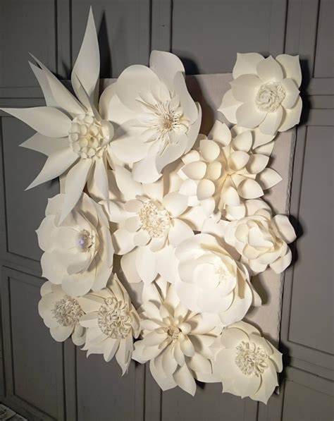 All thoughts and opinions are my own. Giant Paper Flower Backdrop Large Paper Flowers Wedding ...