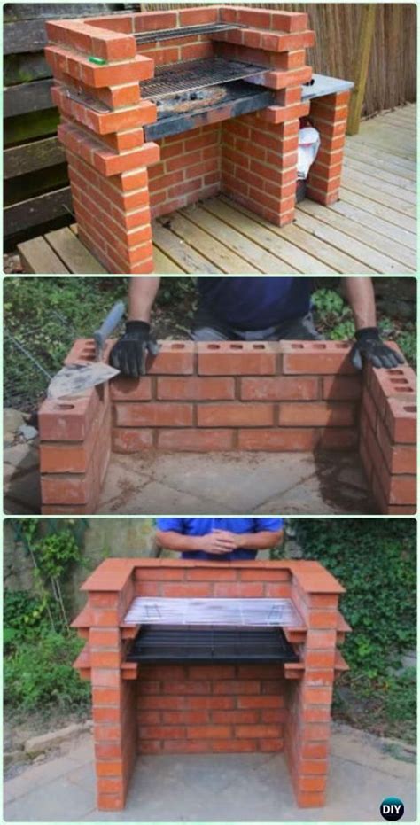 Planning and build your own backyard brick barbecue grill can be an enjoyable project. DIY Backyard BBQ Grill Projects Instructions | Brick bbq ...