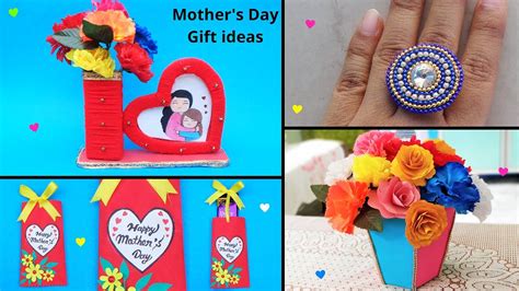 These next few gift ideas may require a little bit more work and time, but they're a great and unique way to show mom just how much you love her. 4 DIY Mother's Day Gift Ideas| Best out of waste craft ...