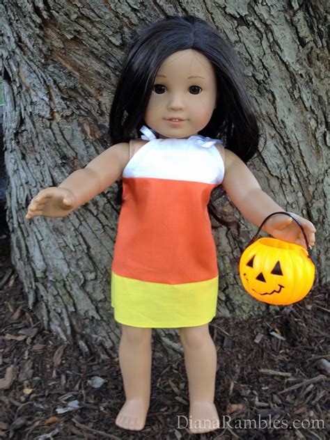 Welcome to the candy doll club, the place to get pretty patches, pins + other cute goodies perfect for any aspiring girl gang members. American Girl Doll Candy Corn Dress - Diana Rambles