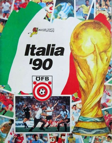 Impresión a3 con 36 garjeos de no score draw dibujados a mano de varios iconos de pegatinas de fútbol de italia 90. Football Cartophilic Info Exchange: Euroflash - Italia '90 ...