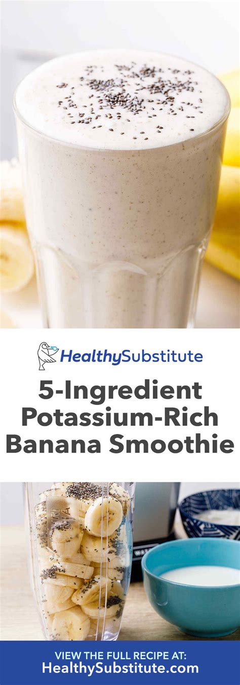 For large volume low calorie food, i eat a bag of spinach with tuna mixed with mustard. Easy 5-Ingredient Banana Smoothie (High Potassium Smoothie ...
