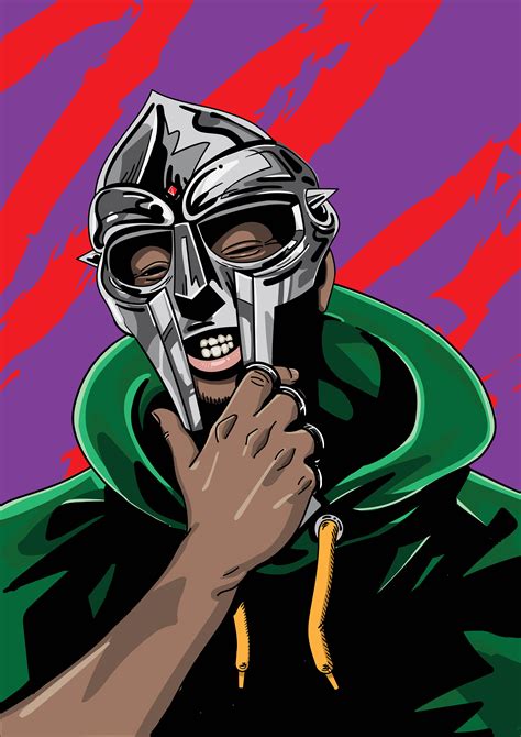 A post shared by mf doom. MF Doom - Illustration - Vlasis Gogousis