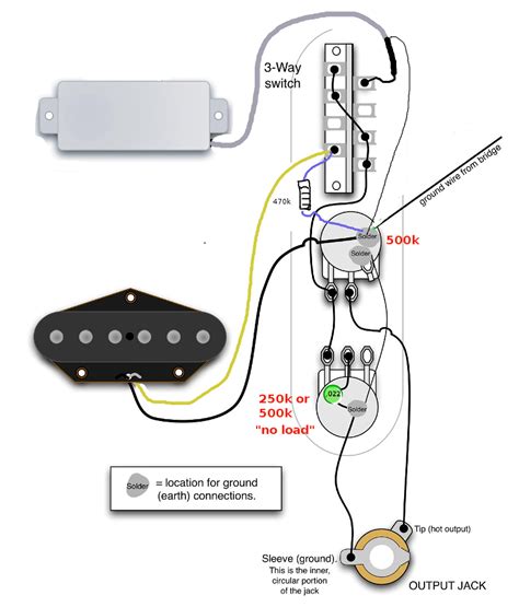 Parallel wiring gives the pickup the shortest possible distance to the output jack. Humbucker bridge/tele single neck wiring | Telecaster Guitar Forum