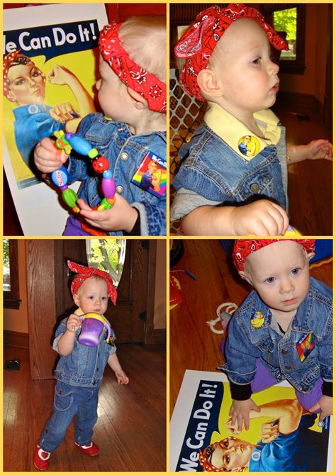 The stages of a women's health expo. DIY: Rosie the Riveter (2011 costume) | the ReFab Diaries