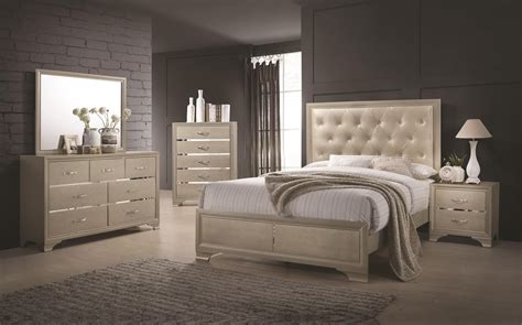 From lockers and storage credenzas to guest seating and bookcases, buy what you need — at a price you'll love — for your office! Beaumont Glamorous Bedroom Collection | Las Vegas ...