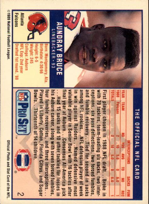 1989 pro set football empty wax pack box: 1989 Pro Set Football Base Singles #1-302 (Pick Your Cards) | eBay