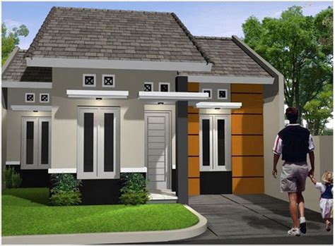 Rumah minimalis tampak depan bergaya retro. 65 Model Desain Rumah Minimalis 1 Lantai Idaman | Dekor Rumah