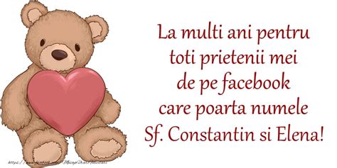 La multi ani de sf. Felicitari de Sfintii Constantin si Elena - La multi ani ...