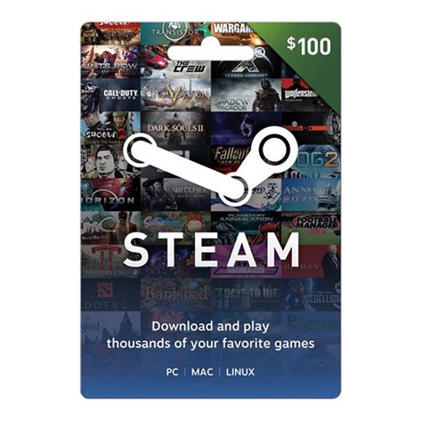 See full list on buyfreecoupons.com Steam $100.00 Physical Gift Card, Valve - Walmart.com ...