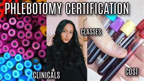 They are not applicable only for teenagers and college kids but for adults as well. HOW TO BECOME A PHLEBOTOMIST! COST, CLASS + ROTATIONS ...